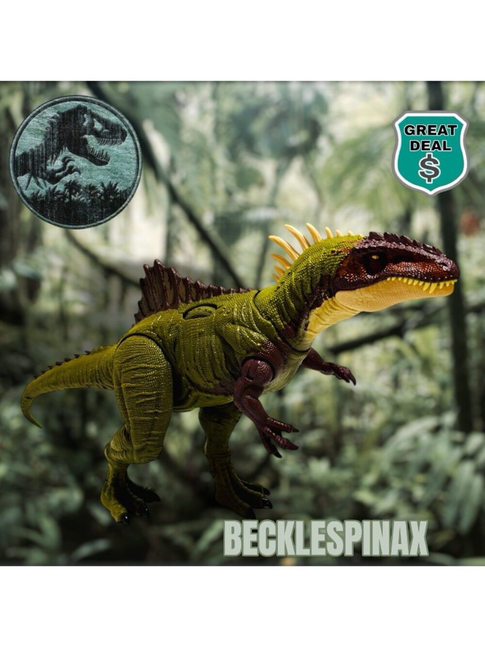 Jurassic World Chaos Theory Epic Evolution Battle Roarin Becklespinax! WORKS!